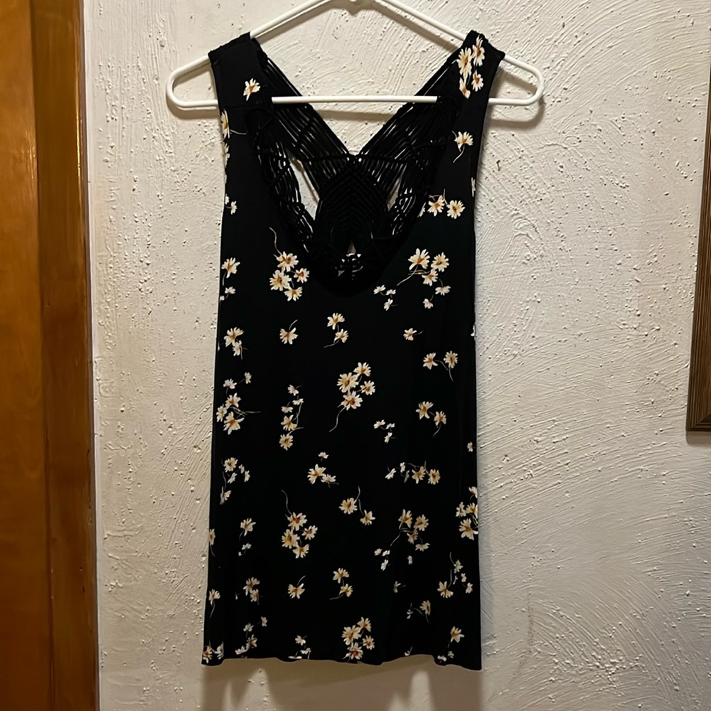 Black and floral
